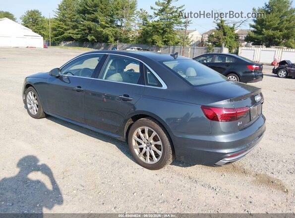 WAUGMAF43LN009251 2020 AUDI A4 Blue Tył lewy