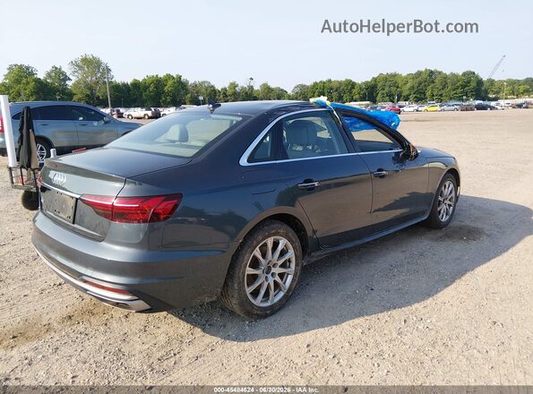 WAUGMAF43LN009251 2020 AUDI A4 Blue Tył prawy