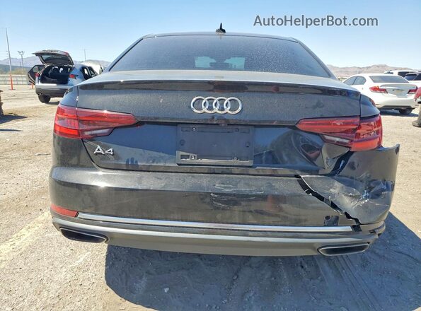 WAUGMAF44KN013033 2019 AUDI A4 Black Rear view