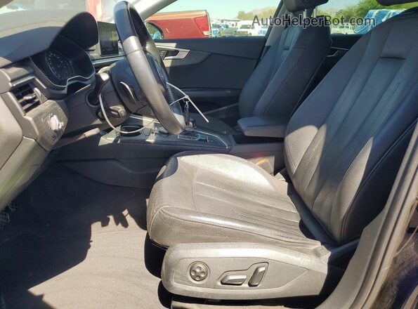 WAUGMAF44KN013033 2019 AUDI A4 Black Front interior view