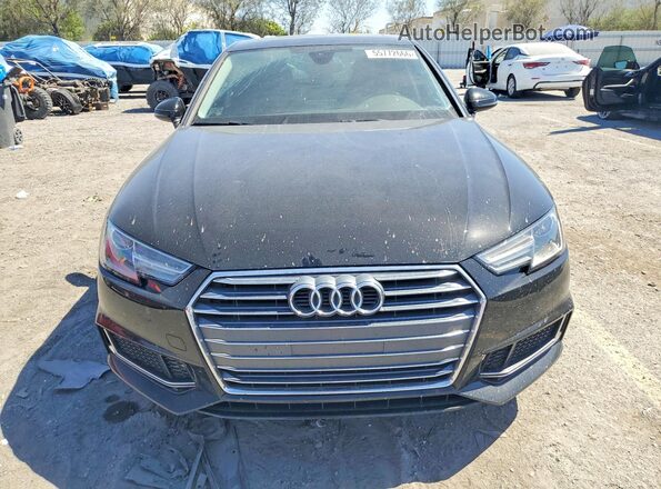 WAUGMAF44KN013033 2019 AUDI A4 Black Front view