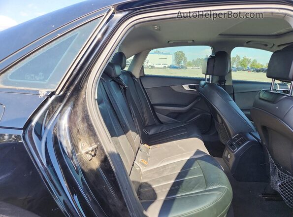 WAUGMAF44KN020645 2019 AUDI A4 Black Widok tylnych siedzeń