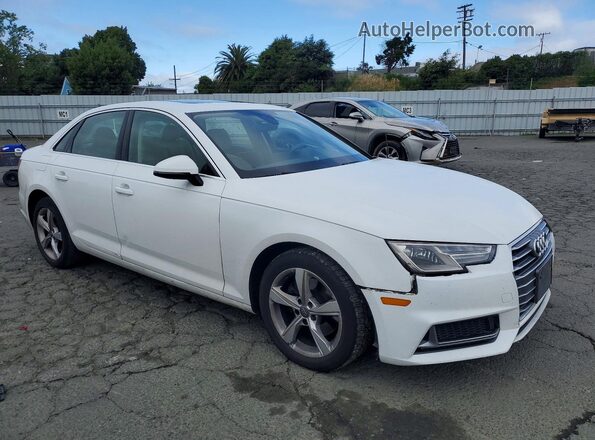 WAUGMAF45KA023030 2019 AUDI A4 White Delantero derecho