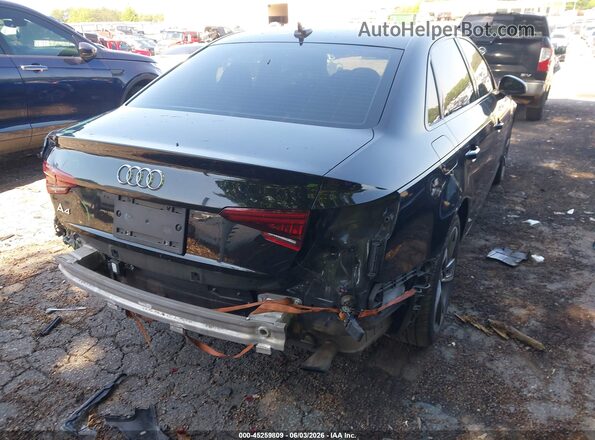 WAUGMAF45KA096317 2019 AUDI A4 Black უკანა მარჯვენა