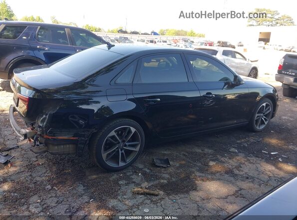 WAUGMAF45KA096317 2019 AUDI A4 Black უკანა სალონის ხედი