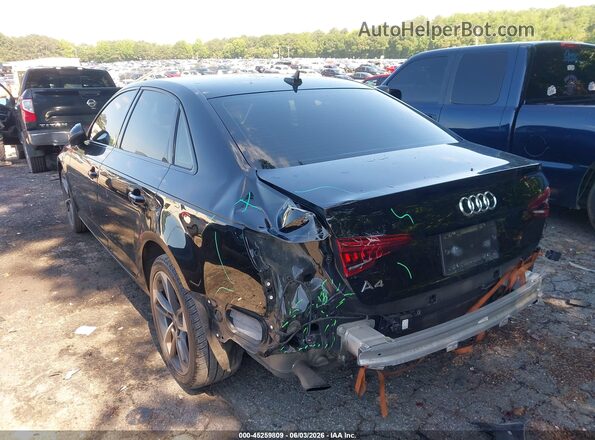 WAUGMAF45KA096317 2019 AUDI A4 Black წინა ხედი