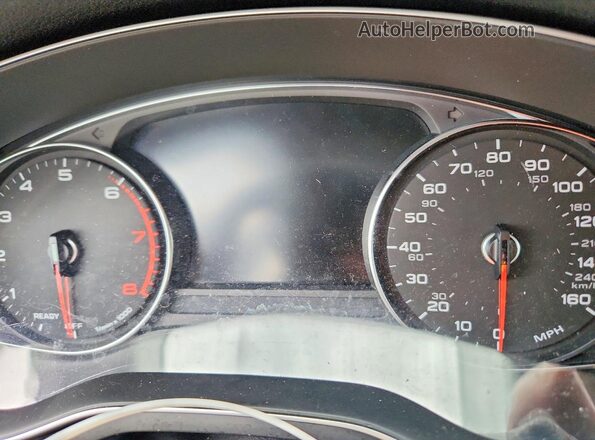 WAUGMAF45KN019892 2019 AUDI A4 Gray Widok zestawu wskaźników