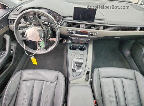 WAUGMAF45KN019892 2019 AUDI A4 Gray Widok deski rozdzielczej