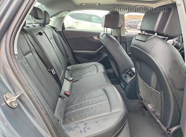 WAUGMAF45KN019892 2019 AUDI A4 Gray Widok tylnych siedzeń