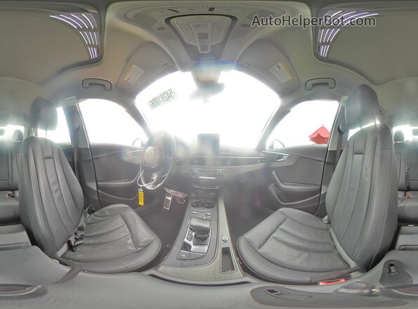 WAUGMAF45KN019892 2019 AUDI A4 Gray Widok naklejki z numerem VIN