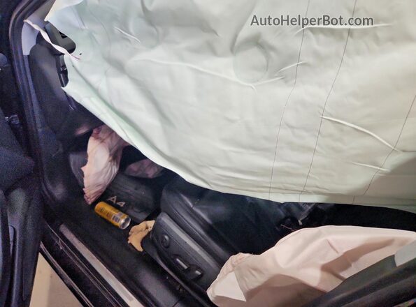 WAUGMAF46KN005404 2019 AUDI A4 Black Vista del salpicadero