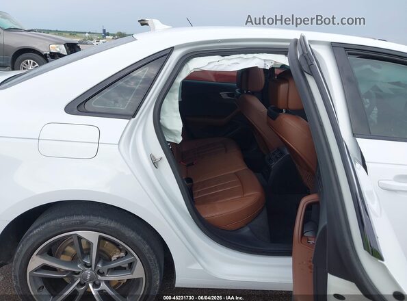 WAUGMAF47KA106202 2019 AUDI OTHER White VIN sticker view