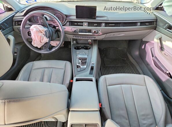 WAUGMAF48KN018199 2019 AUDI A4 Синий 