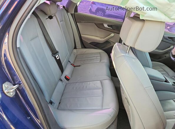 WAUGMAF48KN018199 2019 AUDI A4 Синий 
