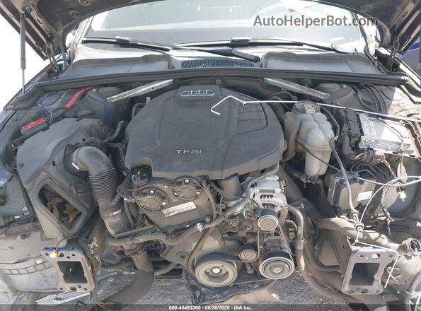 WAUGMAF48LN005292 2020 AUDI A4 Blue Widok z tyłu