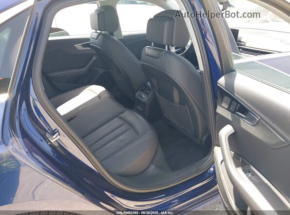 WAUGMAF48LN005292 2020 AUDI A4 Blue Widok naklejki z numerem VIN