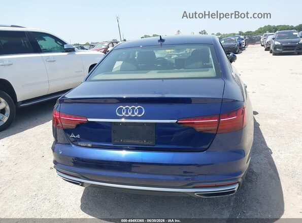 WAUGMAF48LN005292 2020 AUDI A4 Blue 