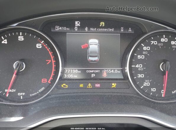 WAUGMAF48LN005292 2020 AUDI A4 Blue Widok tylnych siedzeń