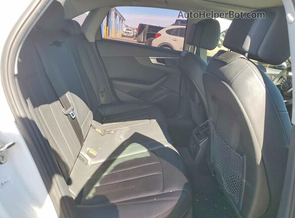 WAUGMAF4XKA023511 2019 AUDI A4 Белый Вид задних сидений