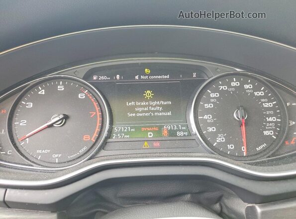 WAUGMAF4XKA043578 2019 AUDI A4 Черный 