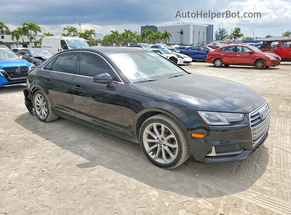 WAUGMAF4XKA043578 2019 AUDI A4 Черный 