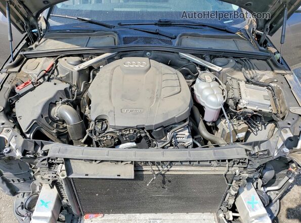 WAUGMAF4XLN005312 2020 AUDI A4 Серый Вид задней части салона