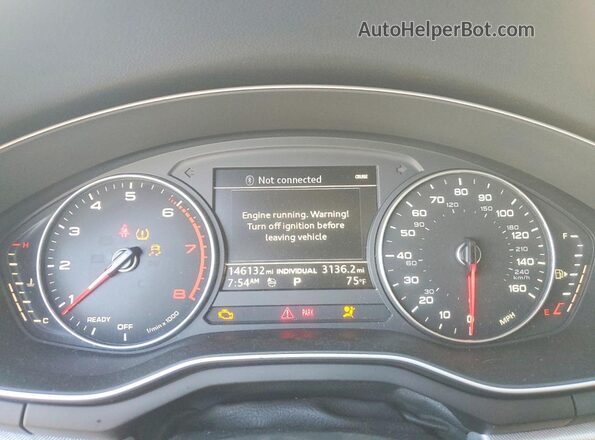 WAUGNAF41HN024495 2017 AUDI A4 Black 