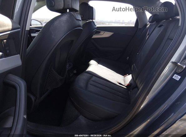 WAUGNAF41HN025632 2017 AUDI A4 Gray VIN კოდის სტიკერის ხედი