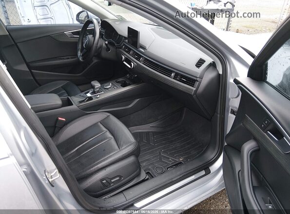 WAUGNAF44HN017881 2017 AUDI A4 Silver Widok wnętrza z przodu