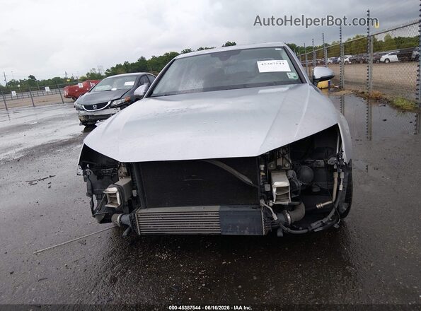 WAUGNAF44HN017881 2017 AUDI A4 Silver Widok wnętrza z tyłu
