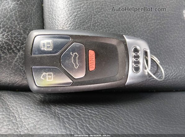 WAUGNAF44HN017881 2017 AUDI A4 Silver Widok deski rozdzielczej