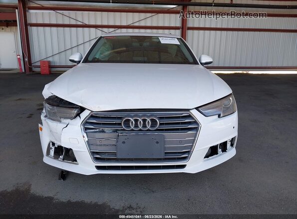 WAUGNAF47HN005417 2017 AUDI A4 White ხელსაწყოთა პანელის ხედი