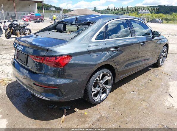 WAUGUDGY0NA018079 2022 AUDI A3 Black უკანა მარჯვენა