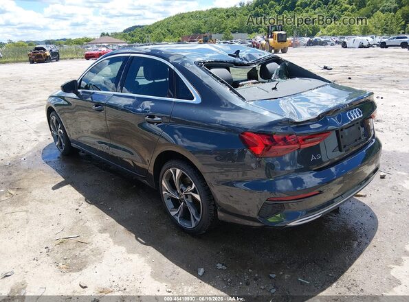 WAUGUDGY0NA018079 2022 AUDI A3 Black უკანა მარცხენა