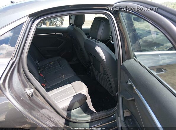 WAUGUDGY0NA018079 2022 AUDI A3 Black VIN კოდის სტიკერის ხედი