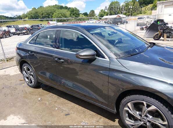 WAUGUDGY0NA018079 2022 AUDI A3 Black უკანა სალონის ხედი