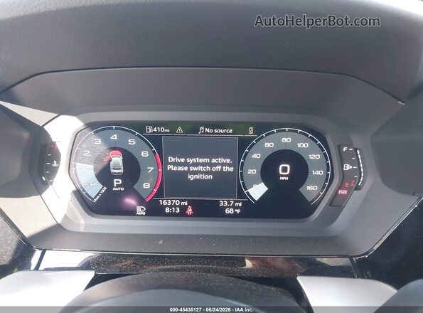 WAUGUDGY9PA139163 2023 AUDI A3 Gray Vista de los asientos traseros