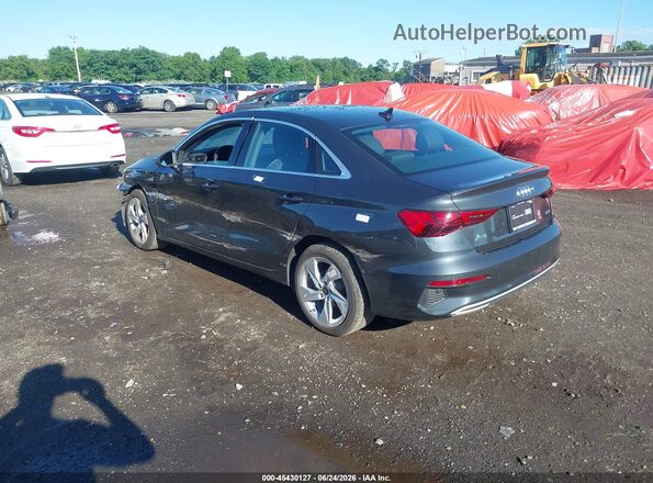 WAUGUDGY9PA139163 2023 AUDI A3 Gray Trasero izquierdo