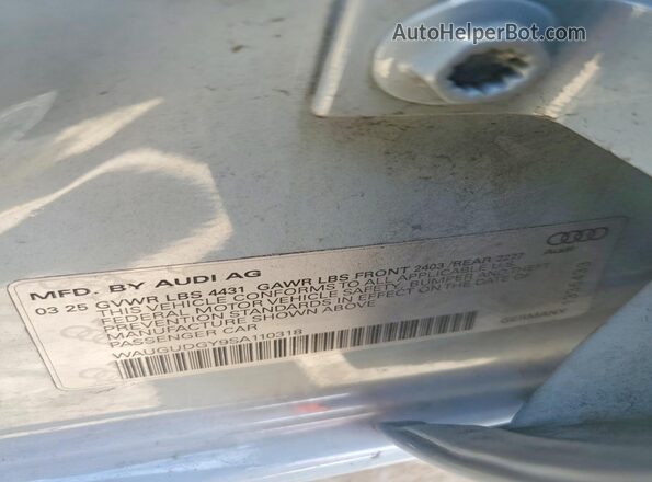 WAUGUDGY9SA110318 2025 AUDI A3 Gray Շարժիչի բաժամունքի տեսք