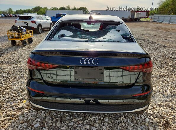 WAUGUDGYXSA051344 2025 AUDI A3 Black უკანა ხედი