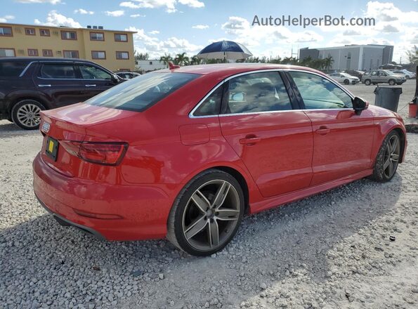 WAUGUGFF2J1039172 2018 AUDI A3 Red Trasero derecho