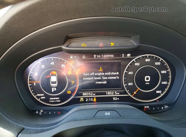 WAUGUGFF3H1046013 2017 AUDI A3 White 