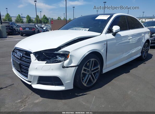 WAUGUGFF6K1009724 2019 AUDI A3 White Передня ліва чверть