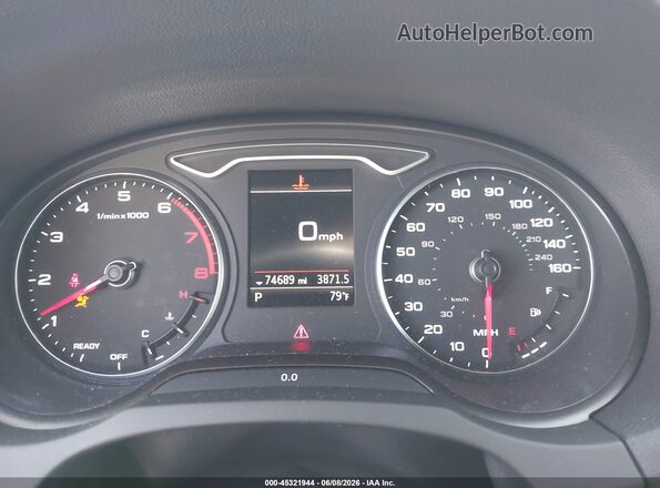 WAUGUGFF6K1009724 2019 AUDI A3 White 
