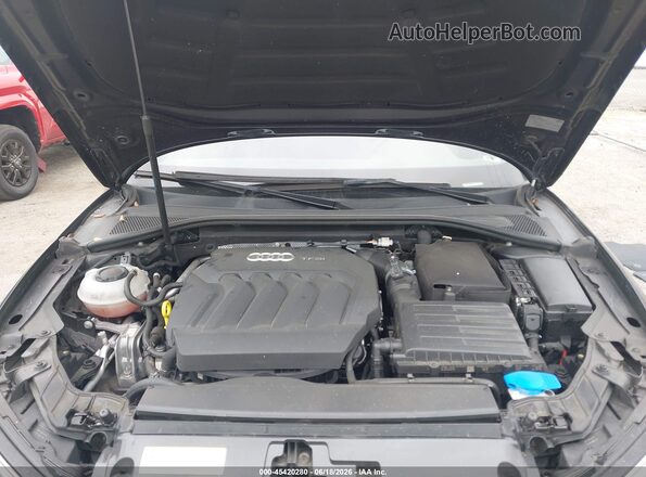 WAUGUGFF8J1021243 2018 AUDI A3 Black Widok z tyłu