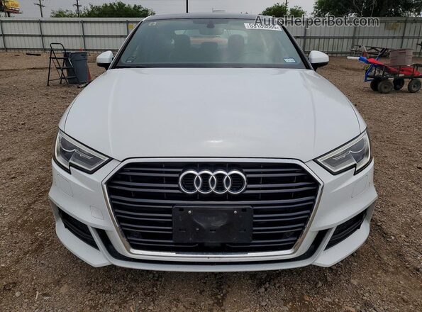 WAUGUGFF9H1042791 2017 AUDI A3 Белый Вид спереди