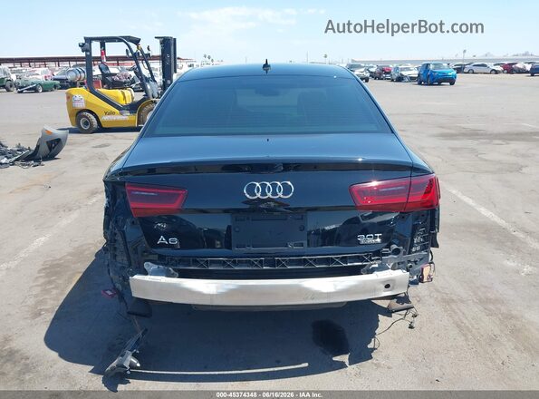 WAUH2AFC0HN050185 2017 AUDI A6 Black წინა ხედი