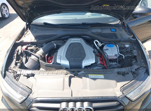 WAUH2AFC0HN050185 2017 AUDI A6 Black უკანა ხედი