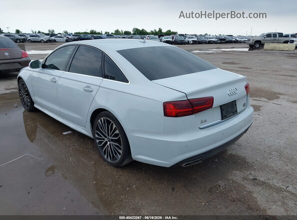 WAUH2AFC3HN100948 2017 AUDI A6 White უკანა მარცხენა