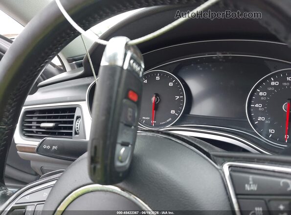 WAUH2AFC3HN100948 2017 AUDI A6 White წინა პანელის ხედი